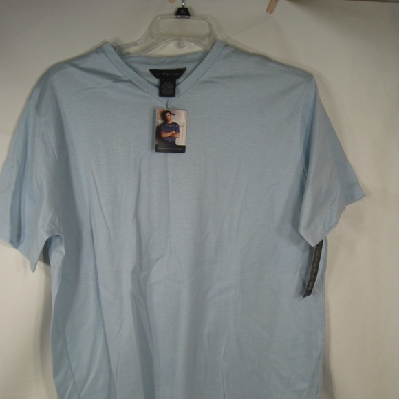 jf j.ferrar Other - NWT J. Ferrar Mens Knit Polo Crew Front Blue Shirt